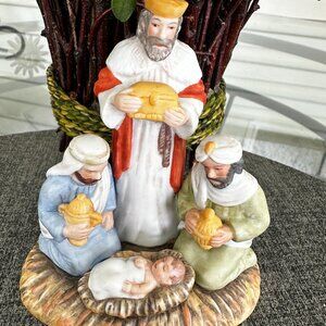 Ceramica Excelsis "Adoration of the Magi" Jesus Figurine 1989